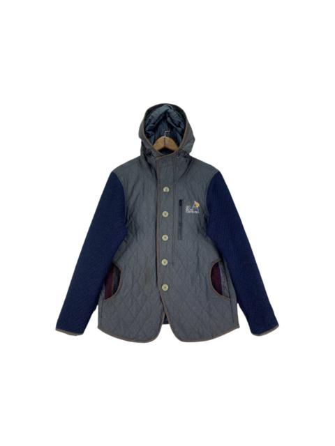 Other Designers Go Slow Caravan Quilted Hoodie Jacket