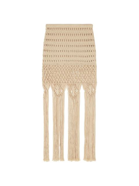 A Love Letter To India crochet skirt