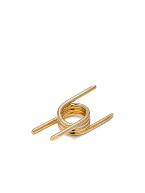 Ambush GOLD-PLATED WRAP-AROUND RING