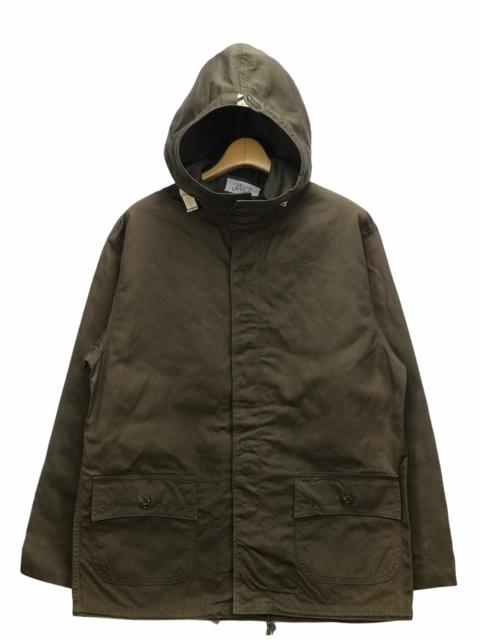Other Designers Vintage - Vintage Style John Bull Olive Hooded Jacket