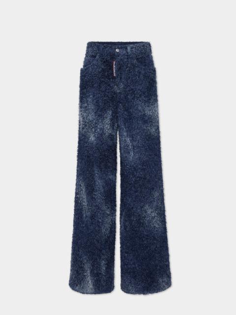 FURRY DENIM TRAVELLER JEANS