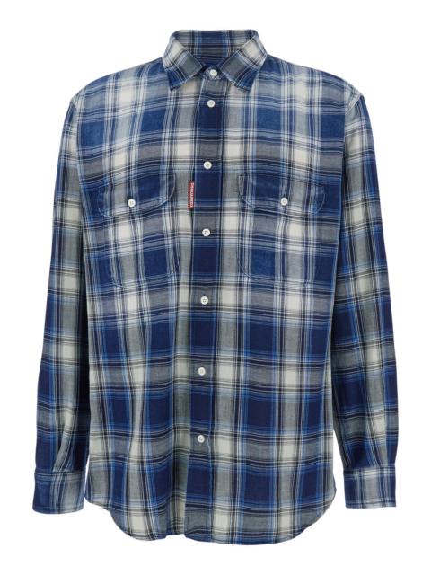 DSQUARED2 Dsquared2 Men Canadian Vintage Shirt