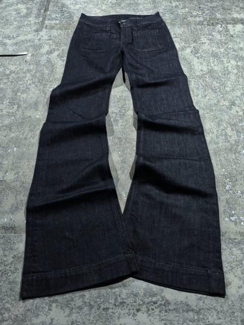 Hysteric Glamour super flared lowrise indigo denim jeans
