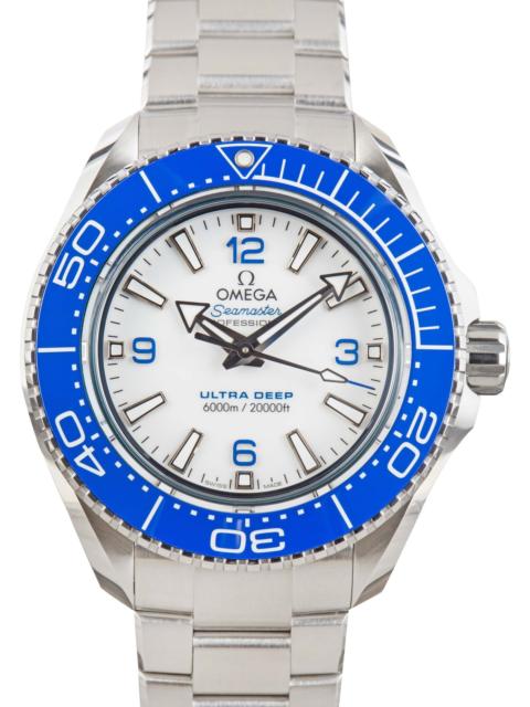 OMEGA Omega Seamaster White Dial Planet Ocean 600M Ultra Deep O‑MEGASTEEL