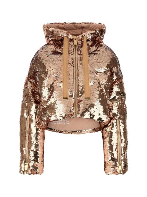 Khrisjoy Women Embellished Polyester Khris Down Jacket