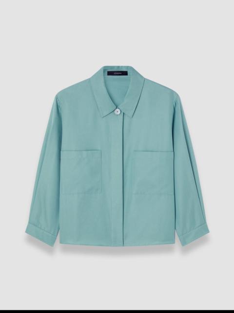 JOSEPH Satie Soft Cotton Silk Shirt