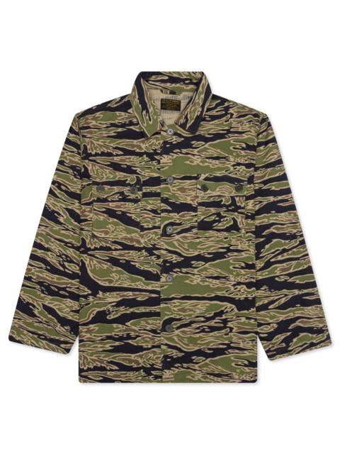 WACKO MARIA WACKO MARIA TIGER CAMO ARMY SHIRT TYPE-2 - OLIVE