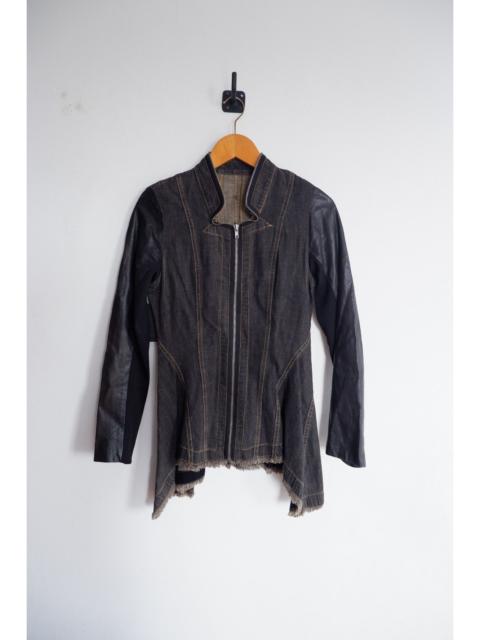 Other Designers If Six Was Nine - Y2K LGB Style Japan Brand Hybrid Calf Zipper Shirts