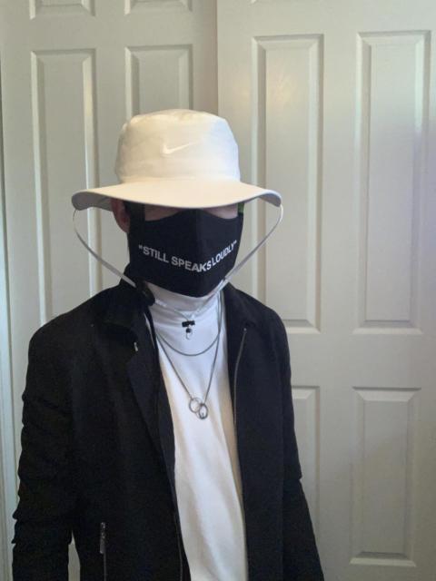 Nike White Bucket Hat [10/10 Tech Ninja Points] [Size M-L]