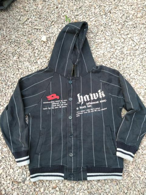 Other Designers Vintage - Y2K 2000s MILLENIUM HAWK SKATEBOARDING VARSITY JACKETS