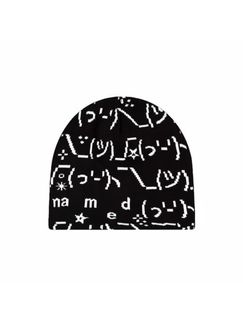 Other Designers Y2K Black Kpop Gothic Cute Symbol Beanies OOTD Stylish Hat Cute Embroidery Cap Adult Kid
