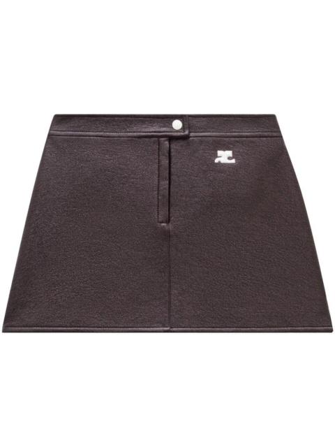 courrèges Courreges Women Minigonna Reedition Vinyl