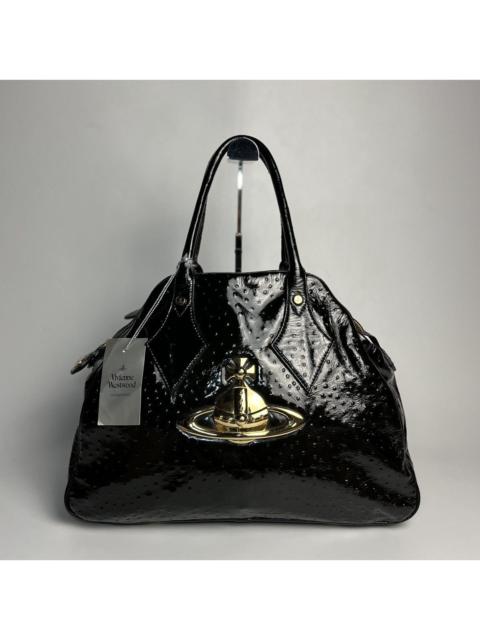 Vivienne Westwood Vivienne Westwood Ebury Yasmin Bag Ostrich Patent Leather