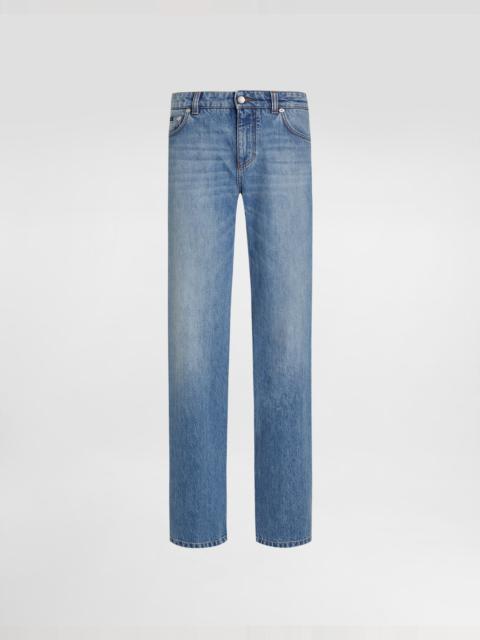 The Row Ryley Jean in Denim | REVERSIBLE