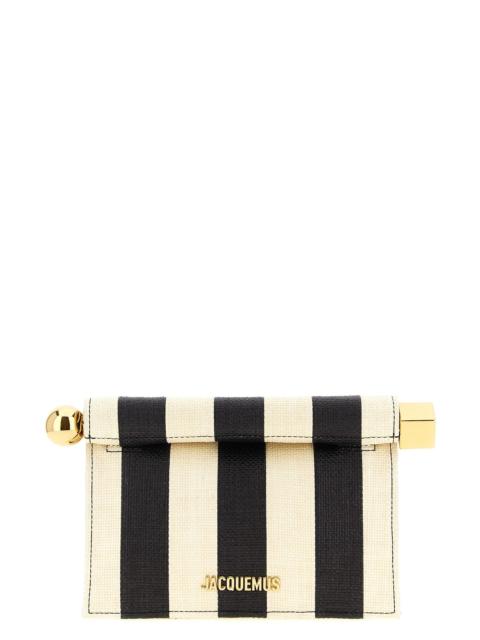 JACQUEMUS 'La Petite Pochette Rond Carré' clutch