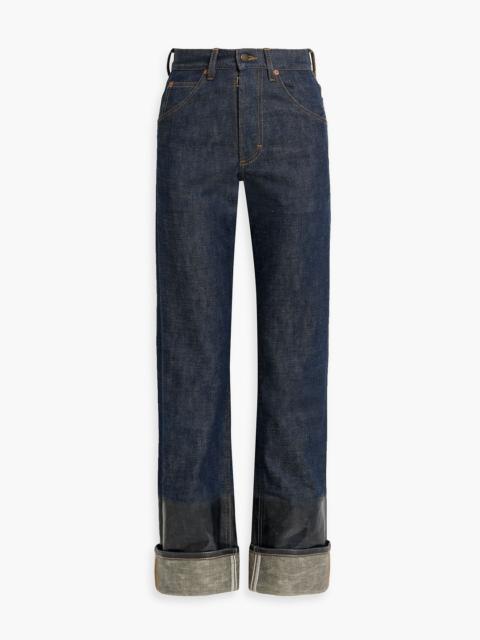Maison Margiela High-rise straight-leg jeans