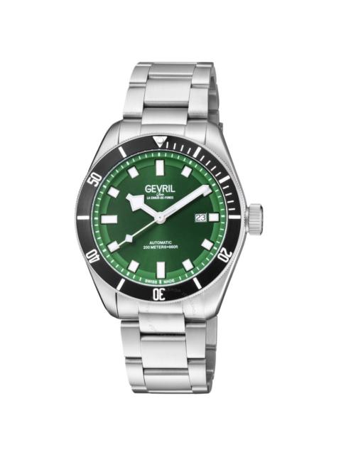 Other Designers Gevril Yorkville Automatic Green Dial Men's Watch 48606