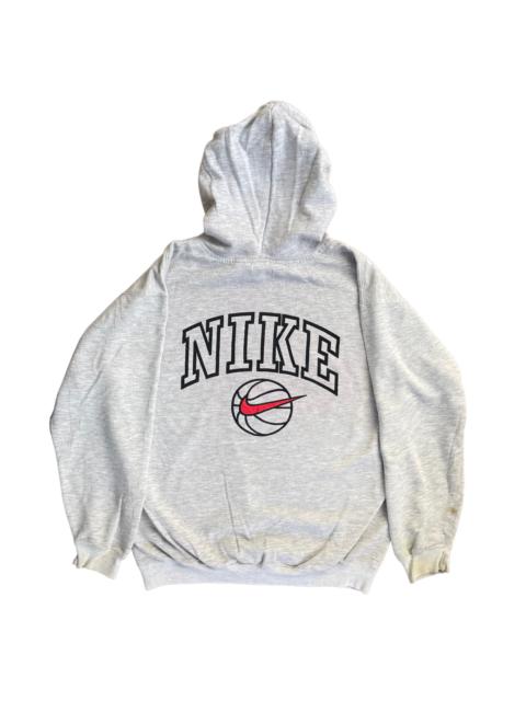 Nike 🔥Vintage NIKE Basketball Sportswear Spellout Logo Hoodie
