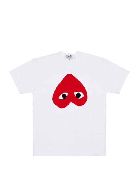 Comme des Garçons PLAY Red Heart Logo T-Shirt