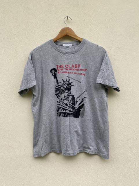 Other Designers Vintage - Vintage y2k The Clash Single stitch Tour Band