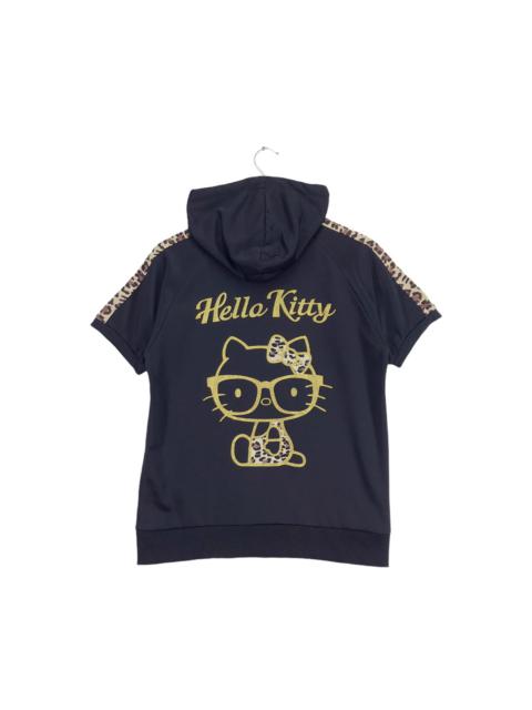 Japanese Brand - Vintage Hello Kitty Sweater Zip Up Big Logo