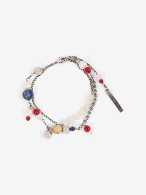 Dries Van Noten PEARL AND STONE BRACELET