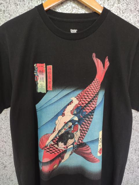 Other Designers Japanese Brand - fish koi graphic tees sukajan Japan