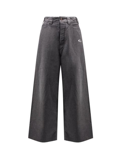 BALENCIAGA Trompe L'Oeil Denim Trousers