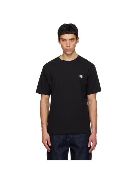 KENZO Black Kenzo Paris 'KENZO Wild Tiger' Embroidered T-shirt