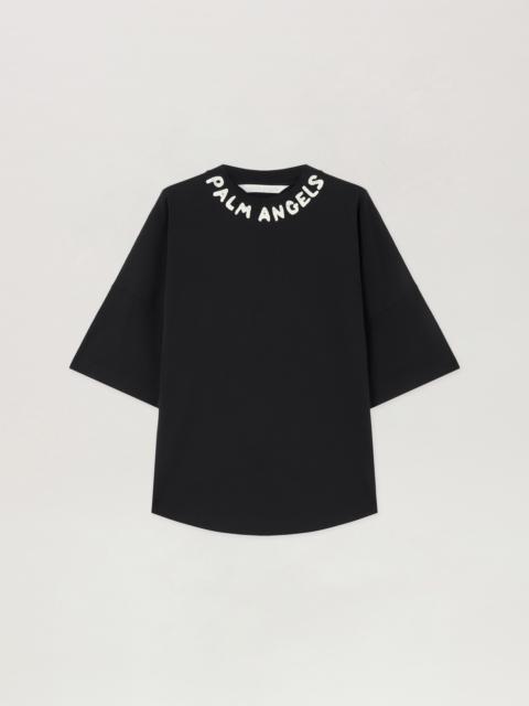 Palm Angels Neck Logo Over T-Shirt