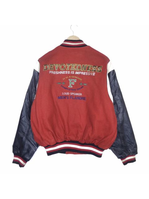 Other Designers Leather Jacket - Vintage varsity jacket Designer Men Flandre japanese brand