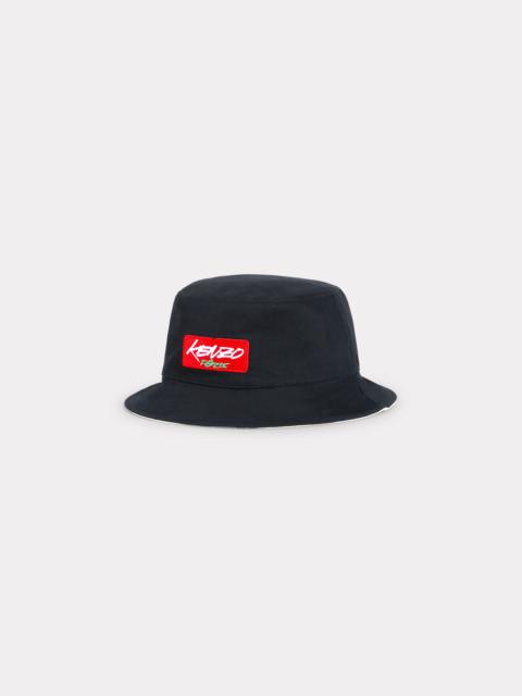 KENZO 'Kenzo x Futura 2000' embroidered reversible bucket hat in cotton