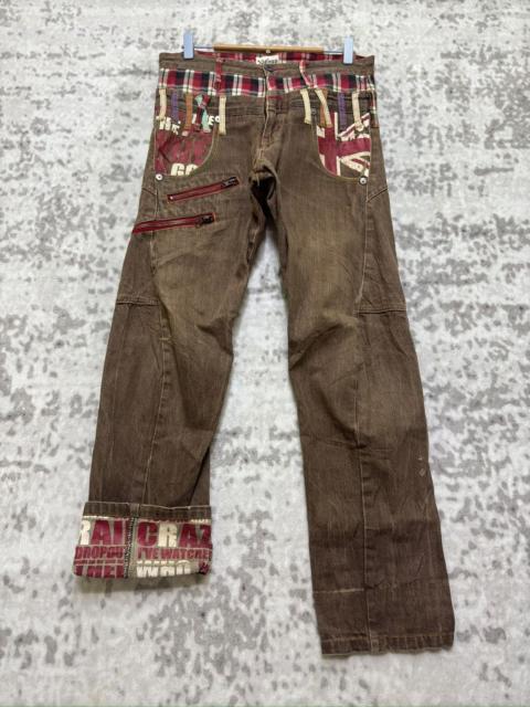 Hysteric Glamour Nylaus Clothing Double Waist Punk Jack Union Zipper Style