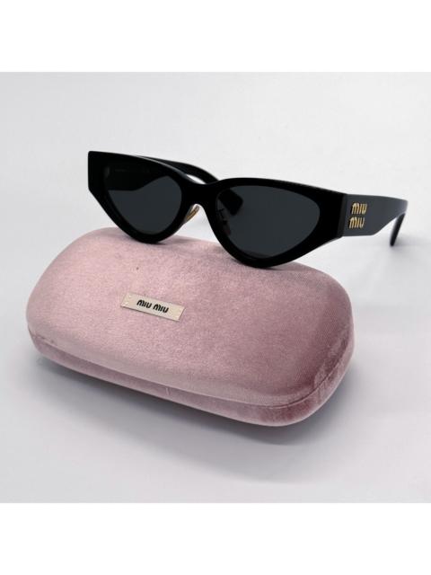 Miu Miu NEW MIU MIU SMU 03Z 1AB5S0 BLACK MU03ZS 1AB5S0 SUNGLASSES