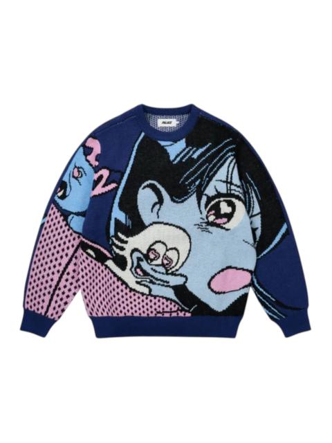 PALACE Palace Rear View Knit Blue