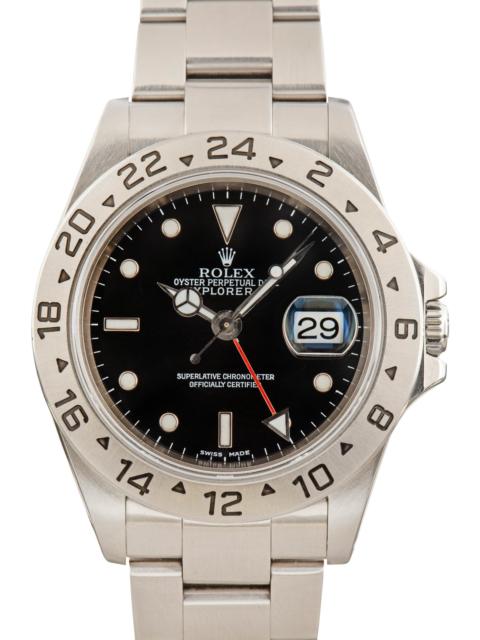 ROLEX Rolex Explorer II Ref 16570 Black Watch