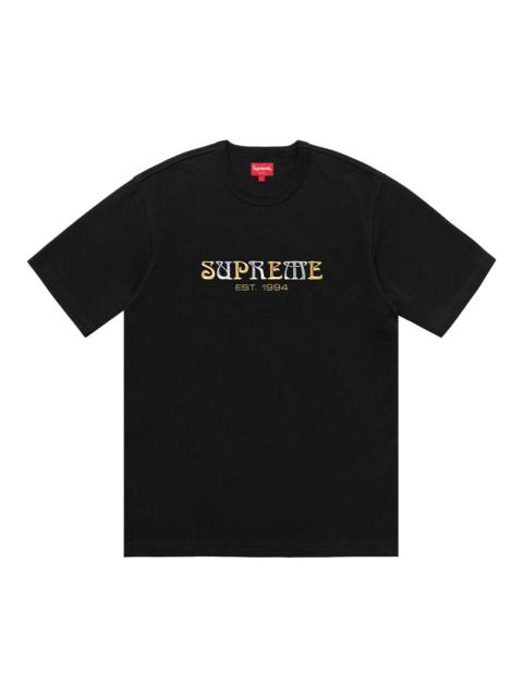 Supreme Supreme Nouveau Logo Tee 'Black'