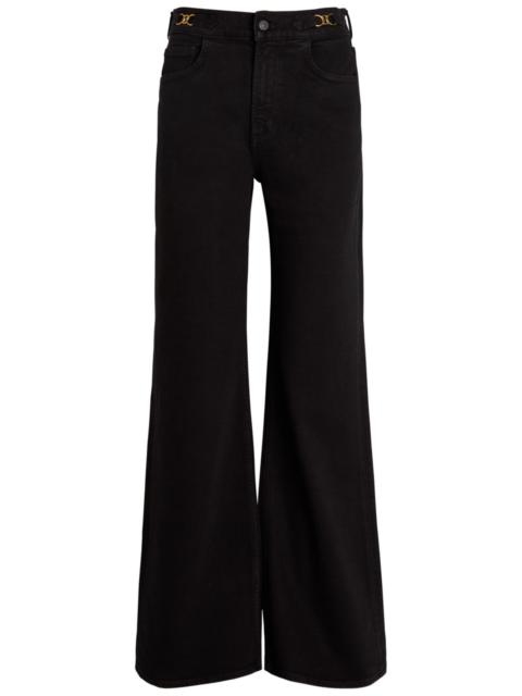 Citizens of Humanity Citizens OF Humanity Kimberly Horsebit-embellished Flared-leg Jeans