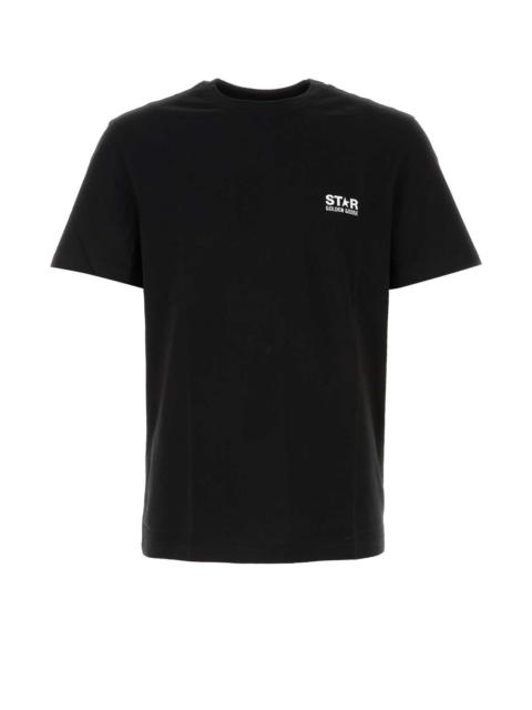 Golden Goose Golden Goose Deluxe Brand Men Black Cotton T-Shirt