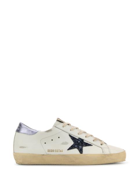 Golden Goose Deluxe Brand Women White Leather Super Star Classic Sneakers