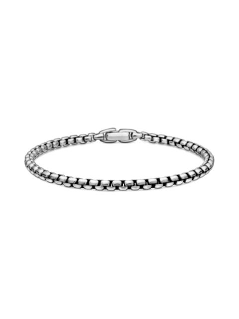 DAVID YURMAN David Yurman Men's Box Chain Bracelet in Sterling Silver, 4mm at Nordstrom