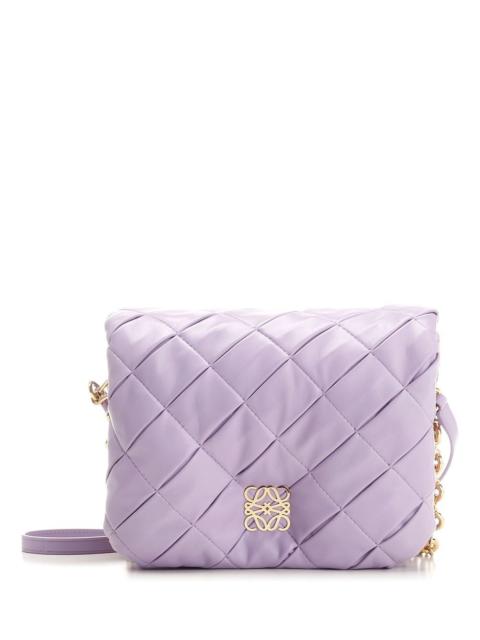 Loewe Loewe Women Mauve "Goya" Shoulder Bag