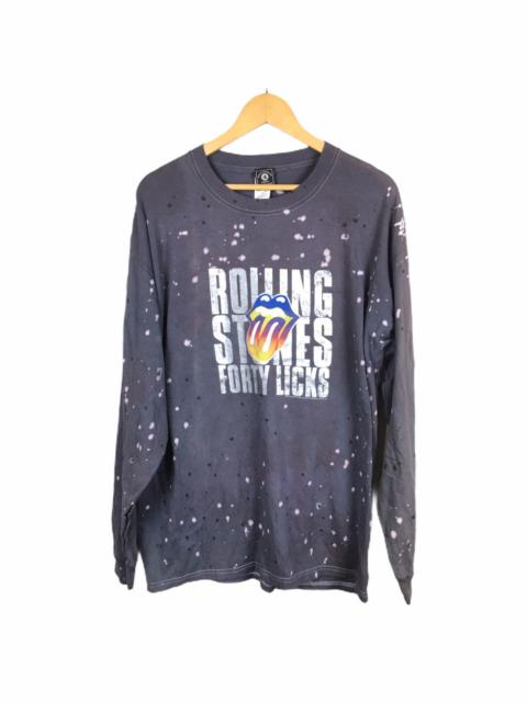 Other Designers Band Tees × The Rolling Stones - 2005 The Rolling Stone Forty Lick Tribute Rockware Tee