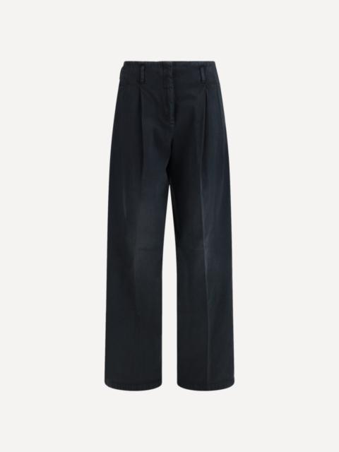 Golden Goose Cotton denim Trousers