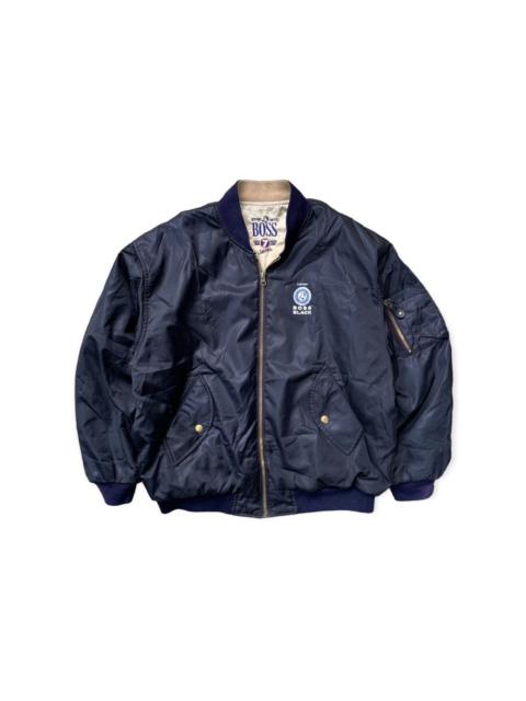 Other Designers Vintage Suntory Coffee Boss 7 Seven Reversible Bombers
