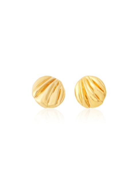 Chloé Chloé Pleats Earrings gold
