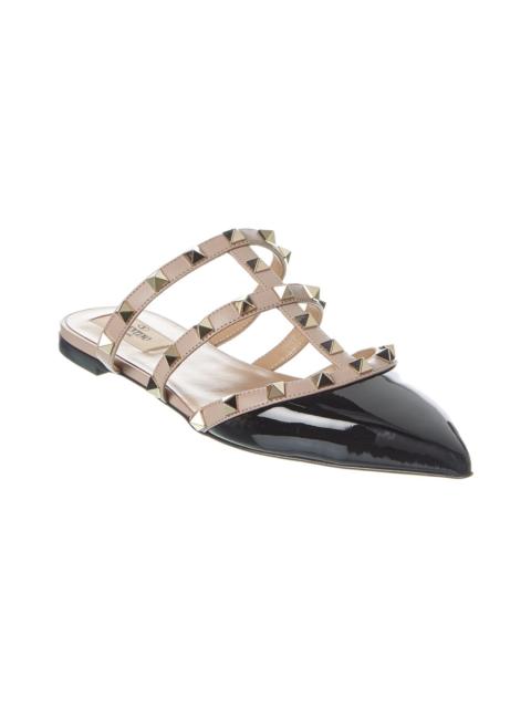 Valentino Valentino Rockstud Caged Patent Flat