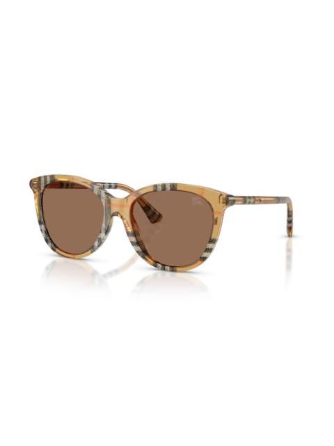 Burberry Burberry Dark Brown Phantos Ladies Sunglasses BE4455 416373 55