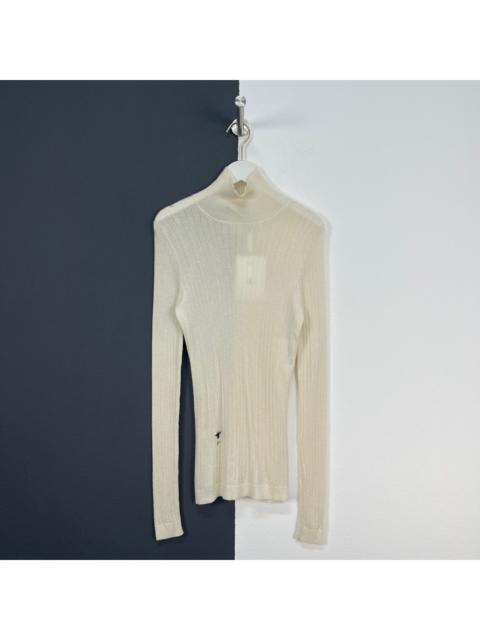 Dior Dior Embroidered Little Bee Turtleneck Sweater