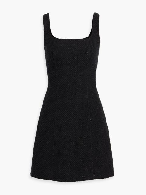 VERONICA BEARD Delphine cotton-blend tweed mini dress